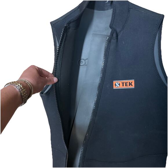 ScubaPro Women's Medium 3mm S-Tek Shorty Wetsuit Diving Outdoor Water Sports - Picture 5 of 7